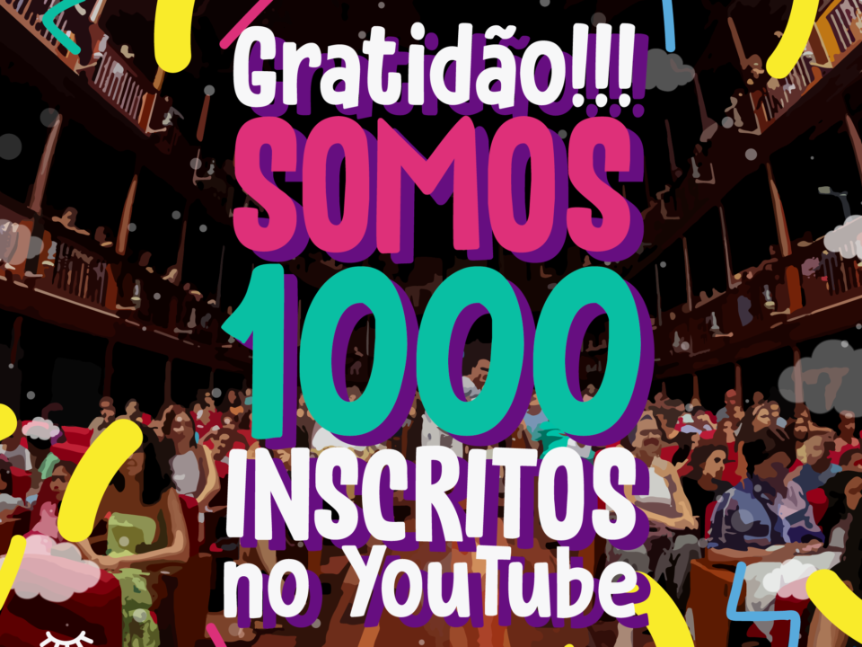 :: Somos 1000 Inscritos no YouTube ::